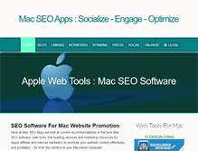 Tablet Screenshot of macseoapps.com
